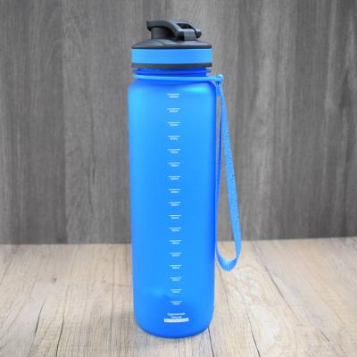 China Sustainable Customized Eco Friendly 1l BPA Free Drink Bottle Sports Plastic Water Bottles for sale