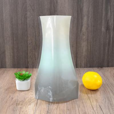 China Modern Foldable Design Flower Vases Printing Plastic Bag Used Decoration for sale