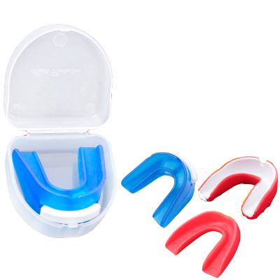 China Eco-friendly EVA boxing mouthguard sports basketable mouth guard anti snoring mouth guard for sale