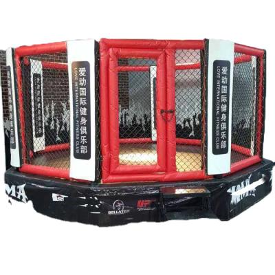 China Hot Sale 2021 Floor Standing Style Floor Standing Muttahida Majlis-e-Amal UFC Muttahida Majlis-e-Amal High Quality Custom Thai Cage Octagon Ring for sale