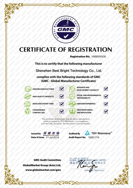 Global Market - Shenzhen Best Bright Technology Co, Ltd.