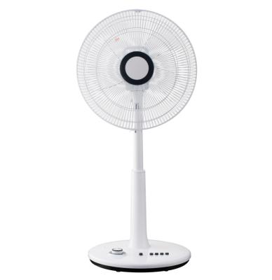 China Hotel 14 Inch Adjustable Height Electric Floor Fan Stand Fan With Desk Oscillating Portable Table Fan for sale