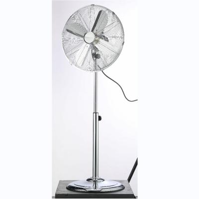 China Hotel Metal Fan Antique Industrial Metal Stand Fan / Gear Size Outside Fan With CE for sale