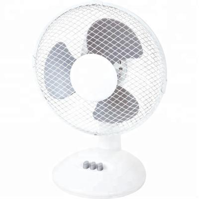 China Hot Selling Cheap Custom Portable Desk Mini Small Table Fan Hotel PP 9inch for sale