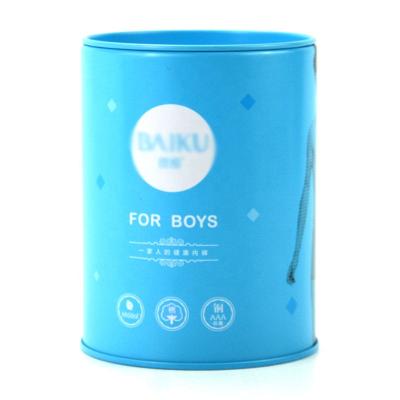 China Airtight Storage Tin Money Box Tin Gift Packaging Tin Box Recyclable High Quality Round Coin Phone Booths Large for sale