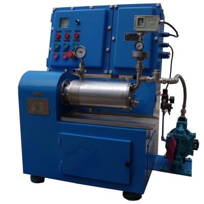 China Lab Horizontal Bead Mill Grinding Mill Machine For Chemical Processing for sale