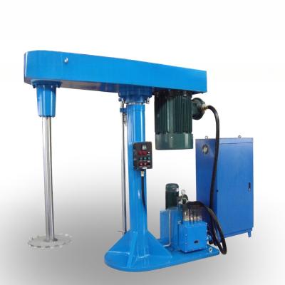 China 5.5kw High Speed Disperser For Paints Hydraulic Lift Disperser Mixer for sale