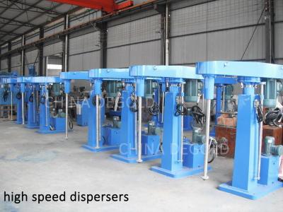 China Custom High Speed Dissolver Mixer For Platform Paint CE Approved for sale