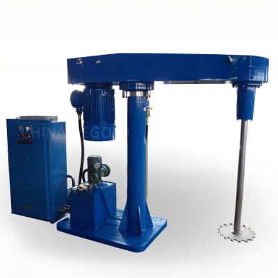 China Wall Paint High Shear Disperser 11kw 15kw High Speed Dissolver Mixer for sale