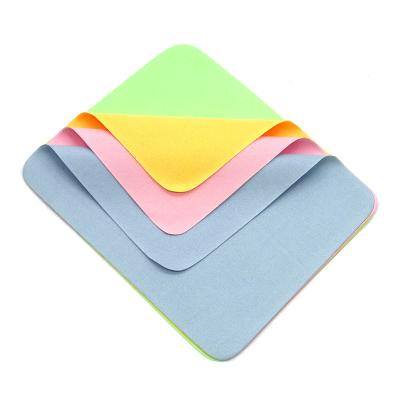 China Custom Logo Microfiber Glass Cleaning High Quality Glasses Cleaner Microfiber For Glass Phone Screen Cleaning Cloth for sale