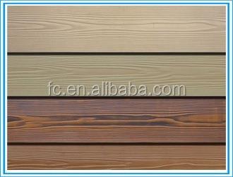 China Siding Boards Siding / Wood Grain Fiber Cement Siding Siding Authentic Wood Fiber Cement FC for sale