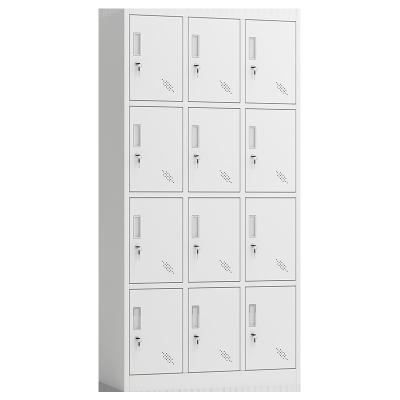 China School Steel Gym Storage Metal Locker 12 Door Morgie Locker Hotel Cabinet Home Locker for sale