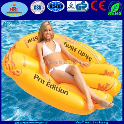 China Giant Inflatable Pool Float Baseball Glove Inflatable Pool Float for sale