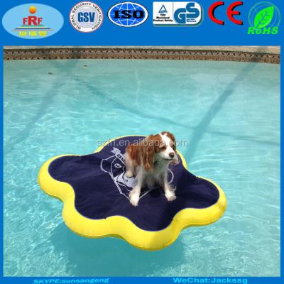 China Inflatable Pet Pool Raft, Inflatable Dog Pool Raft, Inflatable Pool Float Dog Inflatable Dog Pool Raft for sale