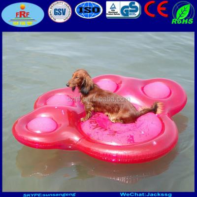 China Eukanuba Inflatable Pet Bath Air Bed, Inflatable Float Raft Dog Eukanuba Inflatable Pet Bath Air Bed for sale