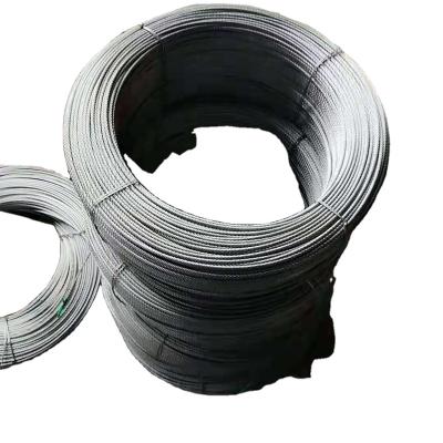 China Electric Galvanized Rope Steel Wire Rope Hot Galvanized Wire Rope Steel Wire Rope 1*19/7*7-4.0mm for sale