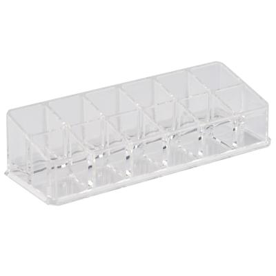 China Eco-friendly Acrylic Lipstick Holder Case Organizer Display Acrylic Lipstick Holder for sale