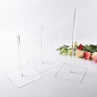 China Eco-friendly Acrylic Wedding Concession Display Stand Commercial Disposable Donut Donut Holder for sale