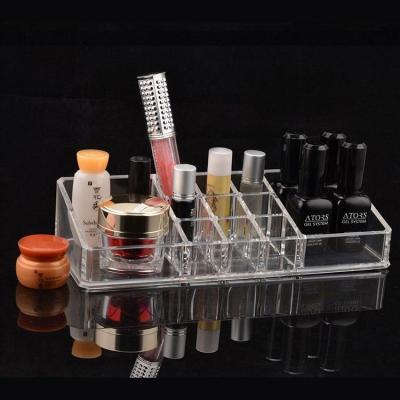 China Super Transparent Top Selling Acrylic Make Up Organizer , Cosmetic Display Box for sale