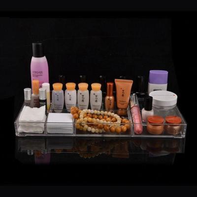 China Super Transparent Clear Acrylic Makeup Organizer And Many Styles Cosmetic Storage Organizer for sale