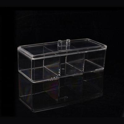 China Popular Super Transparent For Market Acrylic Food Organizer Storage Boxes Containers Kitchen Condiment Organizer for sale