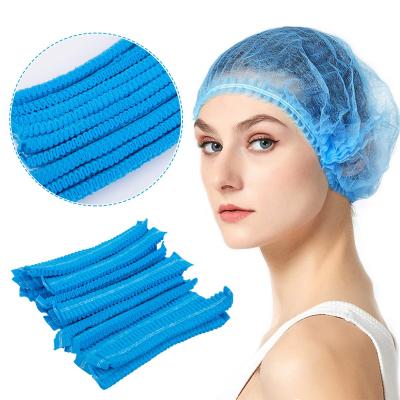 China Viable Wholesale High Quality Hotel Anti Dust Cap Spa Hair Cover Waterproof Disposable Nonwoven Shower Caps for sale