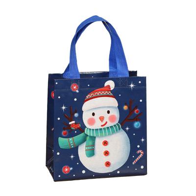 China Reusable Christmas Convenient Shopping Bag The Custom Non Woven Bag for sale