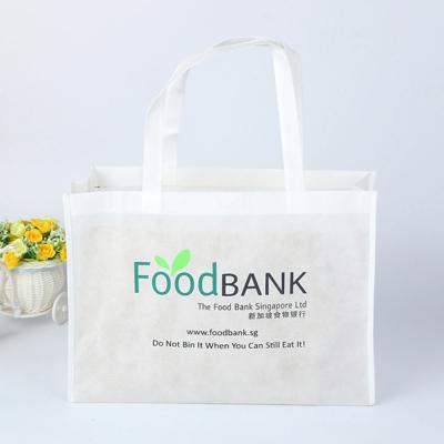 China Promotional Customized Convenient Eco Friendly Recyclable Printing Nonwoven Bag PP Nonwoven Shopping Bag for sale