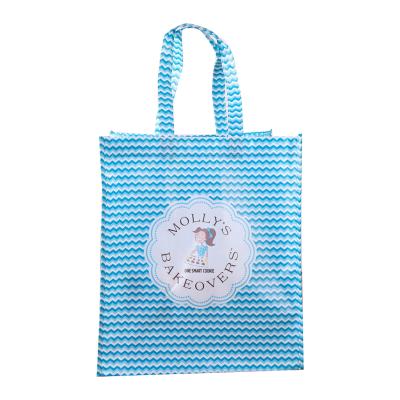 China Custom Logo Convenient Nonwoven Shopping Bag Reusable Eco Friendly Luxury Tote Promotional Grocery Biodegradable Laminated for sale