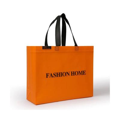 China Convenient Laminada Eco Cheap Laminated Shopping Tote Bag Ultrasonic Non Woven Non Woven Bag Large Shopping PP Laminated Non Woven Bag for sale