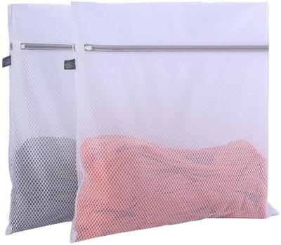 China Wholesales Convenient Mesh Pouch Washing Machine Laundry Reusable Sensitive Mesh Bags for sale