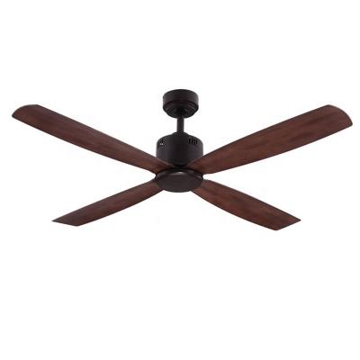 China 52 Inch Simple Design Air Cooler ABS Blades Lightweight Wall Control Ceiling Fan Without for sale