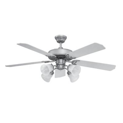 China Hot Sale METAL 52 Inch Five Leaf Air Cooler Ceiling Fan With Light for sale