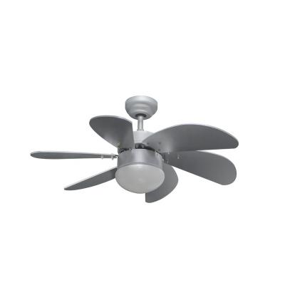 China METAL finish metal material industrial ceiling fan with light weight six-blade 30 inch for sale