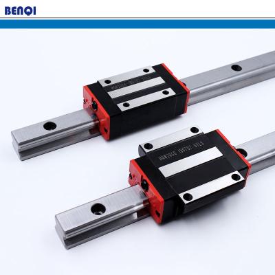 China CNC Machine Fully Stocked GCr15 Linear Guide Rail TRH20A 800mm Length With 1 Pcs Flange Block CHTR Good Quality Chinese Domestic Linear Rail for sale