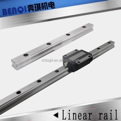 China TRH 15-L70mm Heavy Load Slide Linear Guideway Adjustable Rails Without Block TRH 15 Series for sale