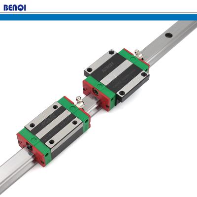 China cnc machine high precision HIWIN linear guide cnc linear rail hgw20ca L550mm and block for sale