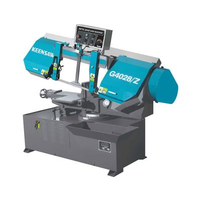 China Factory G4028Z 45 degree 60 degree horizontal rotating rotary angle cutting metal miter band saw machine for sale