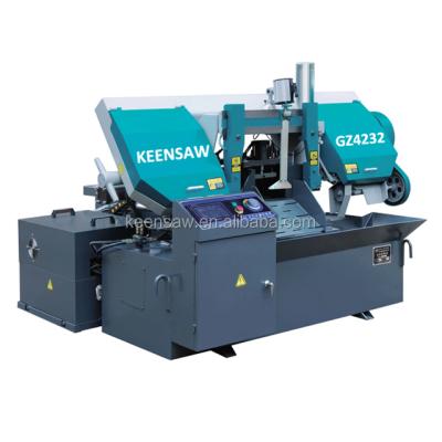 China CNC Steel Band Saw Machine Metal Cutting Horizontal Band Saw Machine GZ4232 for sale