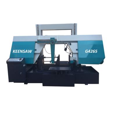 China Iron Steel Horizontal Steel Cutting Saw Band Saw Machine G4265 for sale