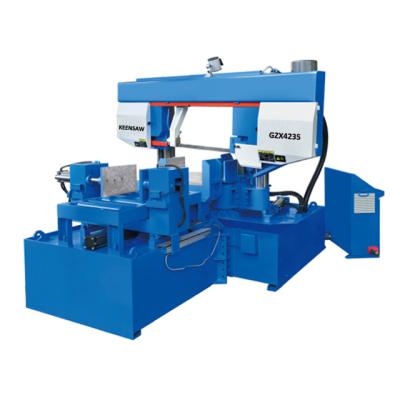 China Automatic Metal Angle Cutting Band Saw Machine For Square Pipe Cutting GZX4235 for sale