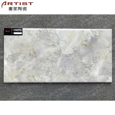 China Rustic Tiles Wide Striped Gray Marble Look Soft Matte Stone Bathroom Exterior Wall Tile For House Decoration for sale