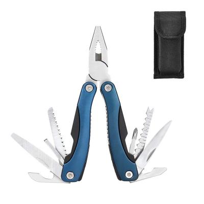 China 14 FUNCTIONAL MULTI IN 1 Stainless Steel Multitool Pliers Combination Folding Pliers Camping Portable Pocket Tool For Outdoor for sale