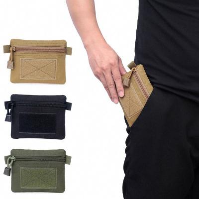 China Multifunctional Tactical Nylon Portable Pouch EDC Holder Key Card Bag Wallet 1000D Tool Pack For Hunting Camping Hiking for sale