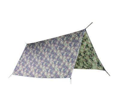 China Lightweight WholesaleOutdoor Supplies Multifunctional Four-angle Camouflage Canopy Beach Shading Hammock for sale