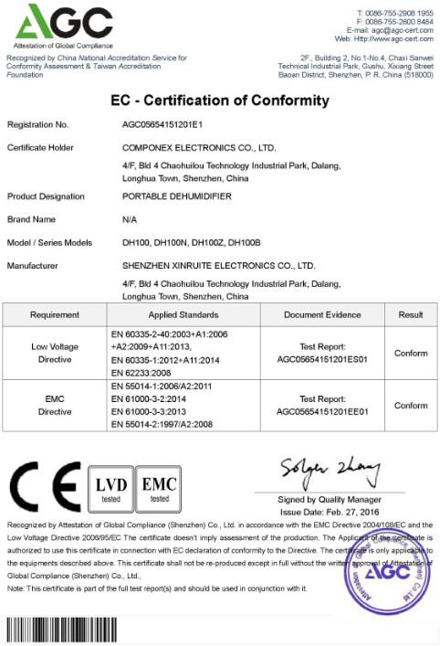 CE - Componex  Electronics  Co.,Ltd