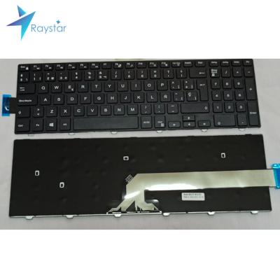 China Numpad dell 15-3000 5000 17-5000 5547 3542 Spanish keyboard layout laptop keyboard 3543 for sale