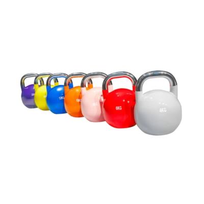 China Durable Wholesale Gym Equipment Weight Stainless Steel Kettlebell Multi Colored Set for sale