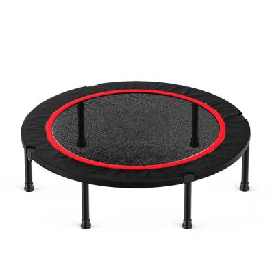 China Cross Fit High Quality Foldable Trampoline Training Mini Indoor And Outdoor Exercise Weightlifting Leg Fitness Rebounder Combination for sale