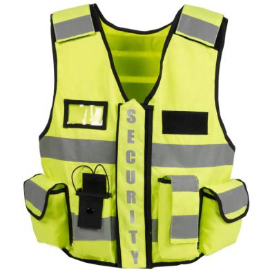 China Factory Supply Reflective High Visibility Safety Tactical Vest for sale